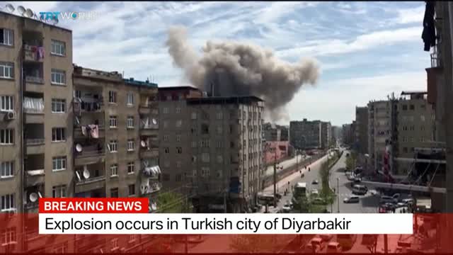 Breaking News: Explosion occurs in Turkish city of Diyarbakir