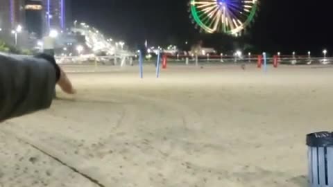Baiana fica impressionada com Balneário Camboriú.