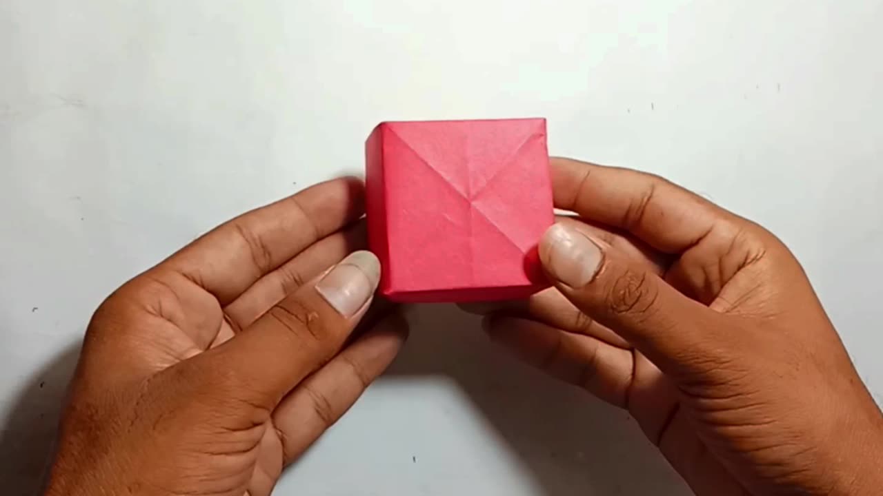 How to make paper box / origami box making tutorial