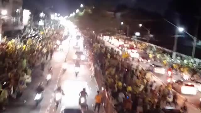 Belem 1 de Novembro- Brazilians in the city of Belem asking for military intervention.