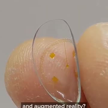 Look Into My Eyes With Metaverse Contact Lenses