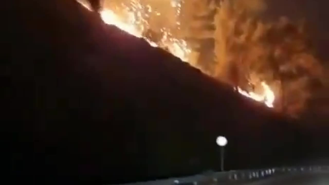 Northern Israel is on fire from Hezbollah rocket fire. Pray for Israel. 🇮🇱