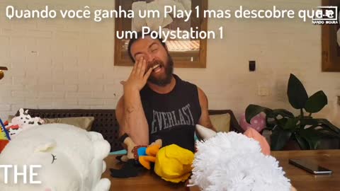 Nando Moura Meme, Quando você ganha um ps1 mas na verdade é polystation