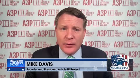 Mike Davis: "President Trump's Going To Get Rid Of Jack Smith And Then Open A Probe On Jack Smith"