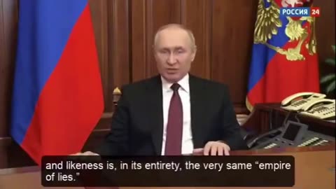 Putin Empire Of Lies Speech