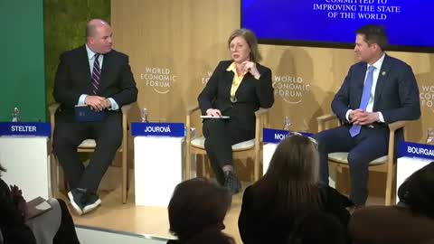 Davos CH: European Commission VP Věra Jourová at the WEF, US will Have “Illegal Hate Speech Laws”