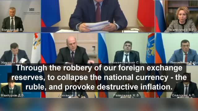 The attempts to break Russian economy with Western sanctions have failed"- Putin