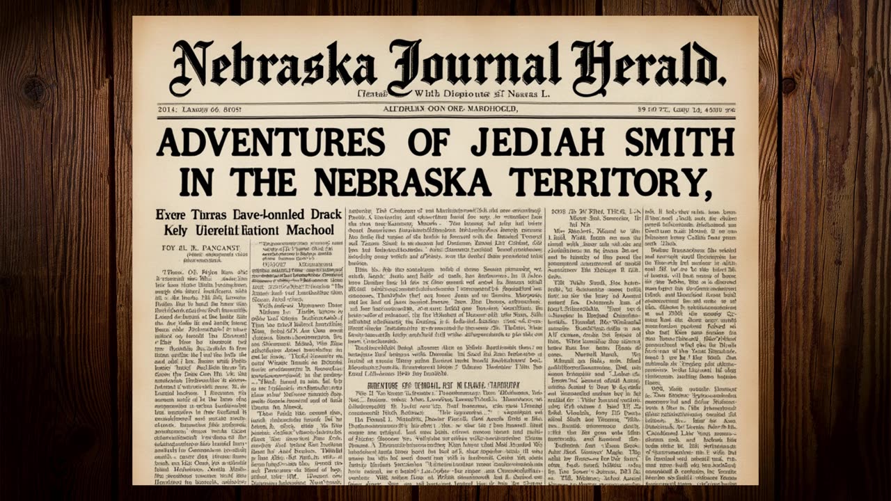 Adventures of Jedediah Smith in the Nebraska Territory