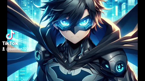 Batman anime ai