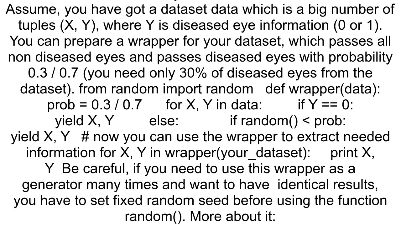 How to perform under sampling in scikit learn