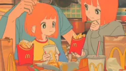 Recent Japanese McDonalds Family Ad with Lots of Subliminal Messages