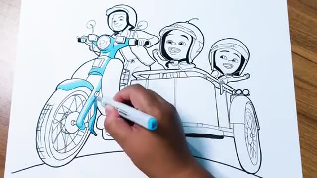 Upin and Ipon Season 16 Motor Kapcai
