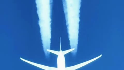 What causes contrails?