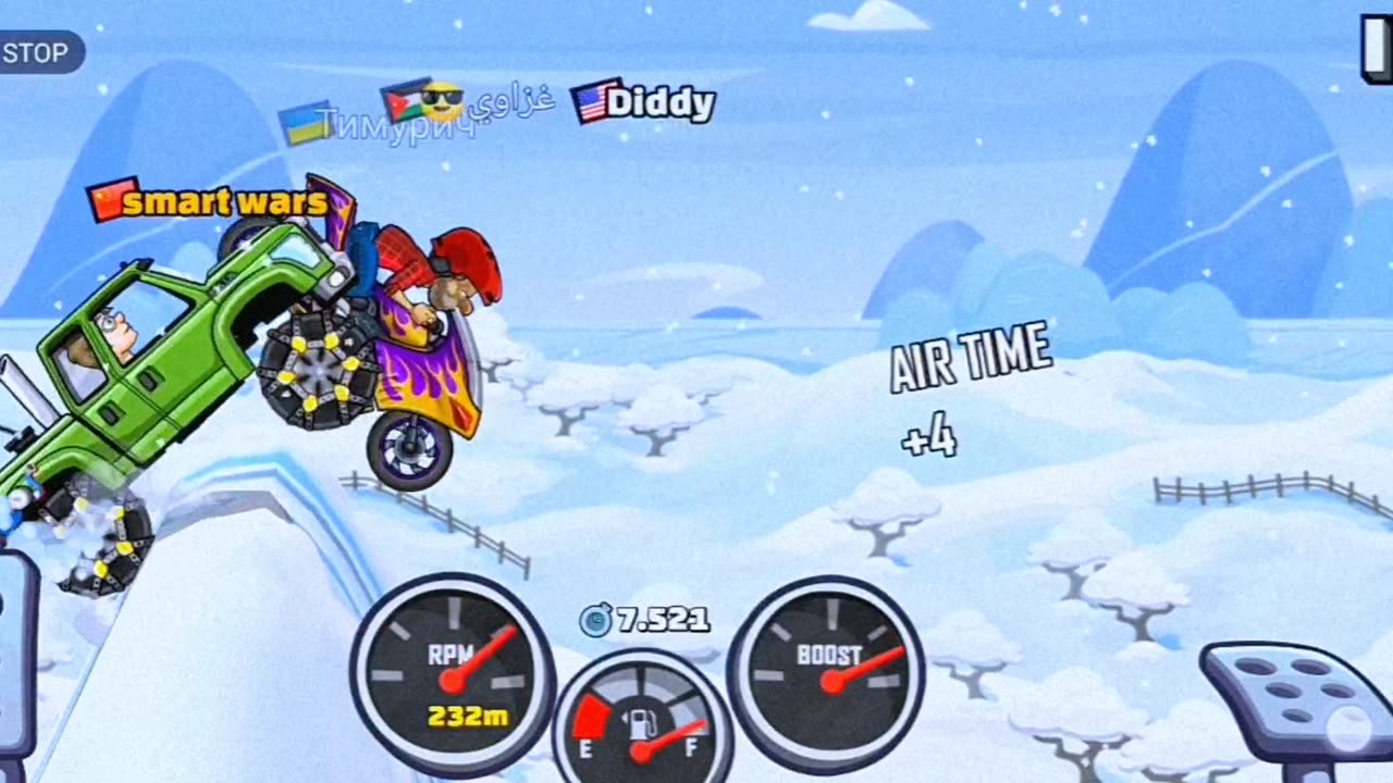 Viral Hill Climb Racing Match