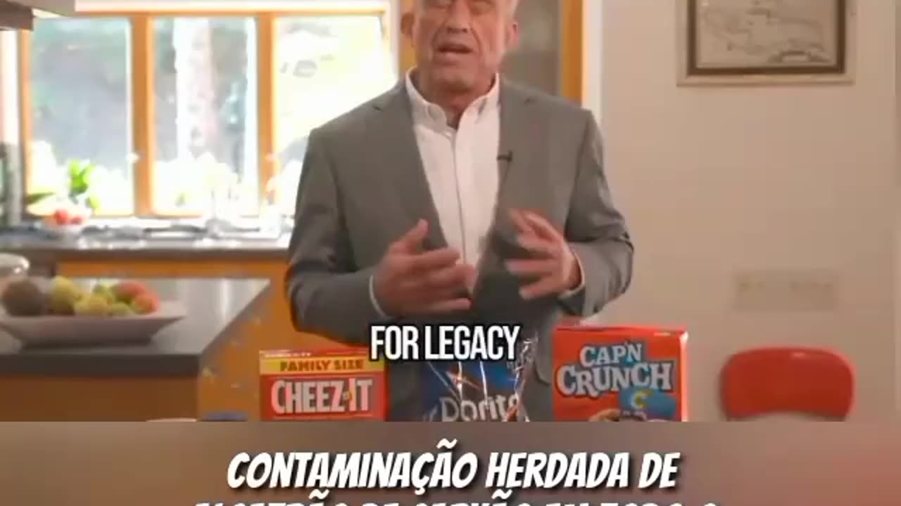 Robert F. Kennedy Jr. EXPÔS os democratas por envenenar a comida de nossos filhos