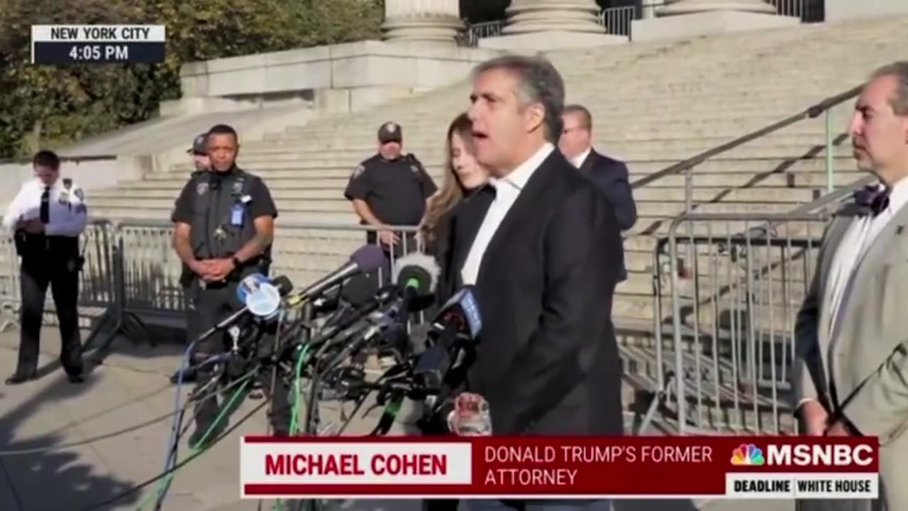 Michael Cohen Admits to Lying to a Judge