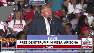 Trump Shows Massive Support For Kari Lake