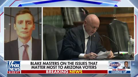 Mark Kelly has been voting in lockstep for Biden's agenda: Blake Masters