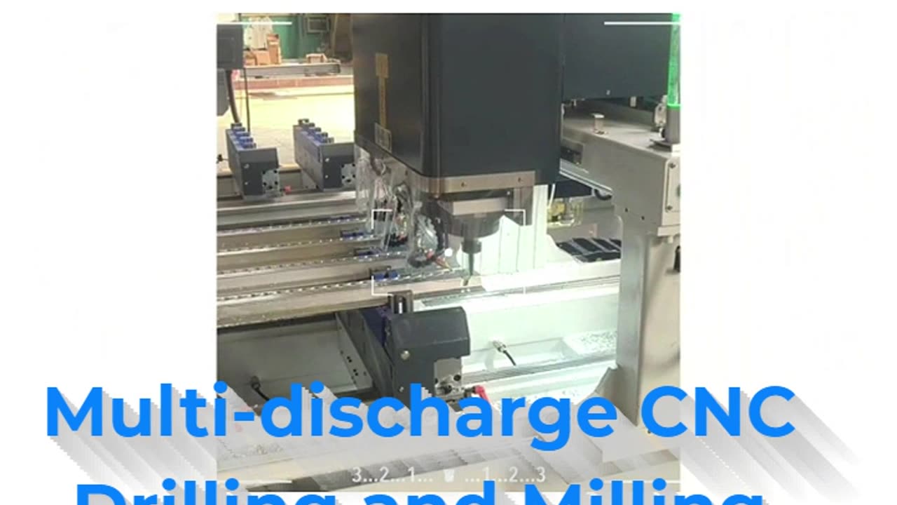 Multi-discharge CNC Drilling and Milling Machine