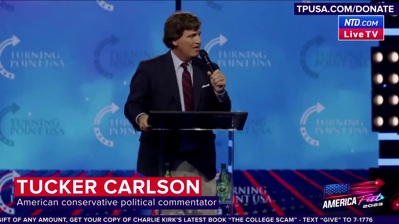 Tucker: ‘The uglier you make an environment, the more you oppress the people who live in the environment’