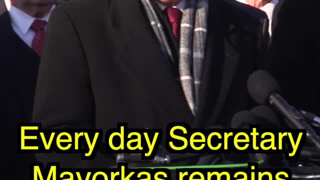 Mayorkas' Conduct Is Not Incompetent or Negligent, But Willful and Deliberate: Rep. Biggs