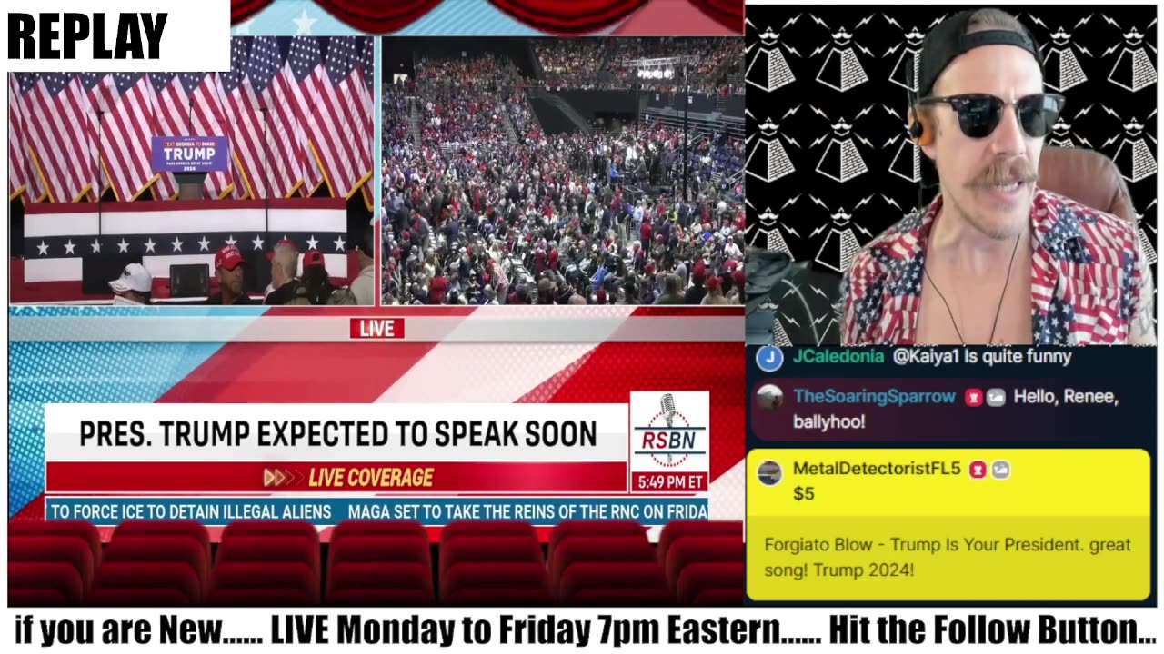 🟢 REPLAY | Trump Watch Along | Trump Rally | Trump 2024 | Trump Live Stream | 2024 Election