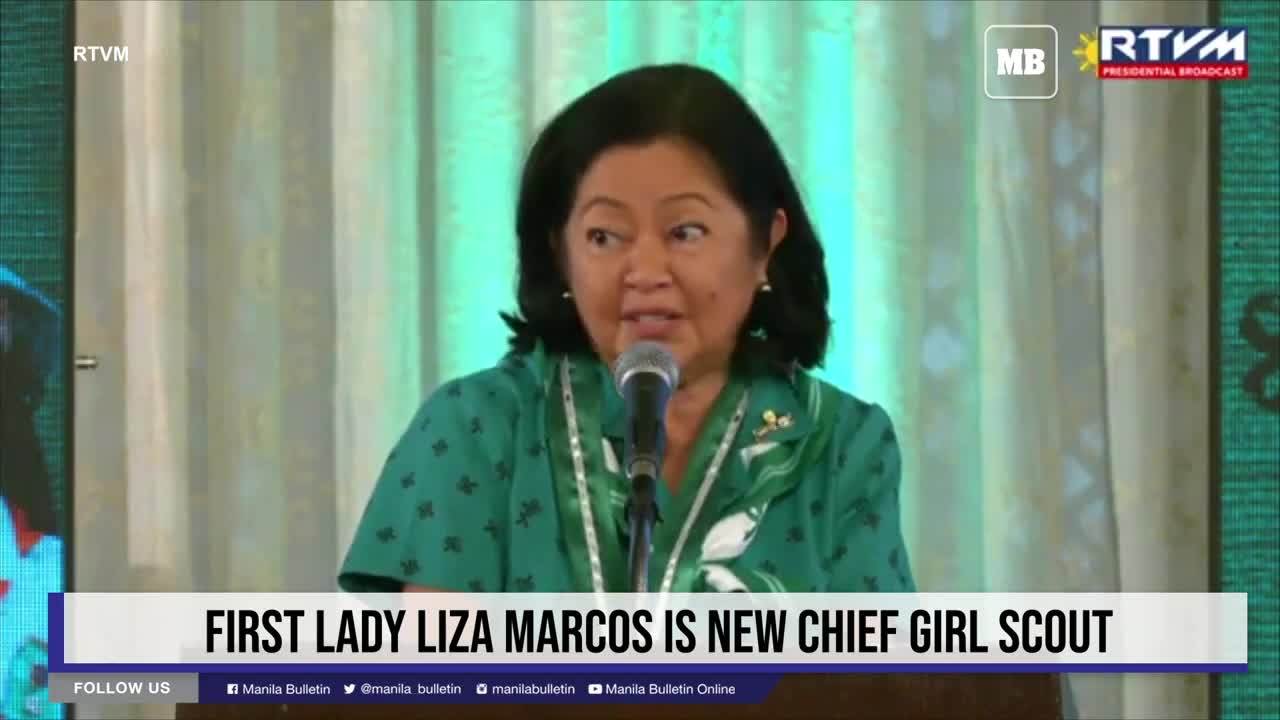 First Lady Liza Marcos is new Chief Girl Scout