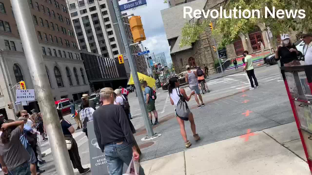 Toronto Anti Lockdown Protest