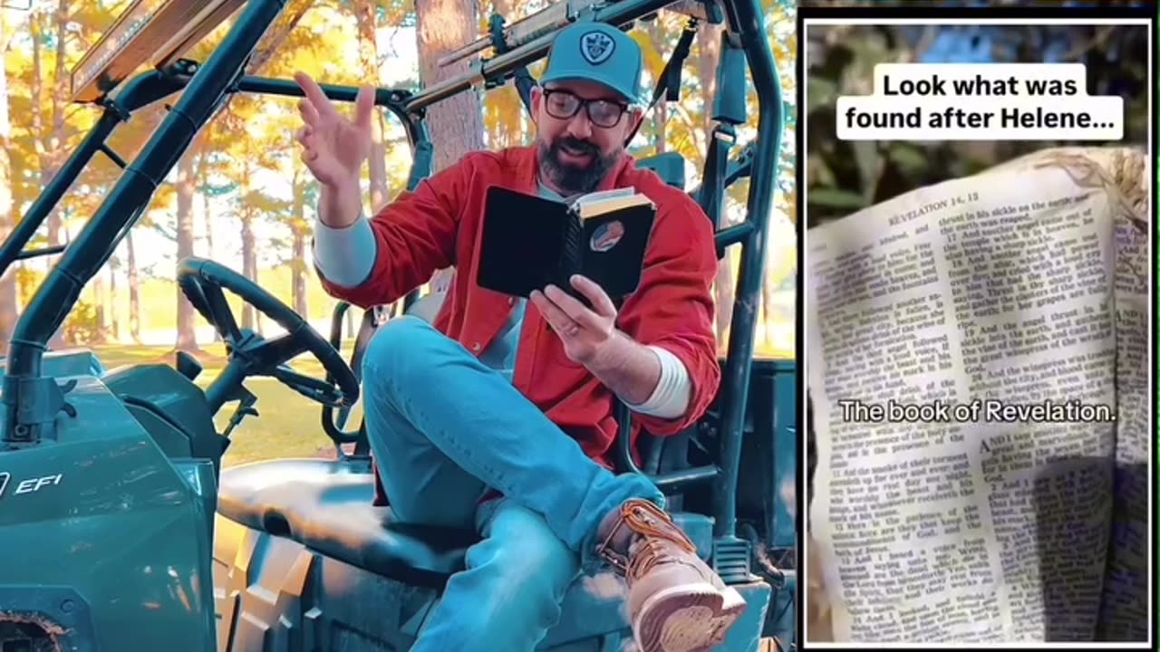 The Bible Found By Workers In NC! Going VIRAL! (CC)