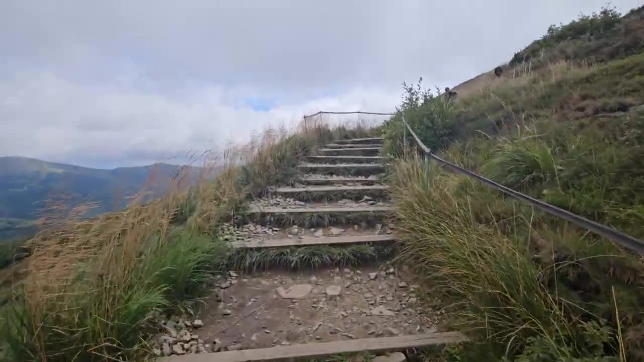 Wejście na Tarnicę przez Szeroki Wierch - Bieszczady