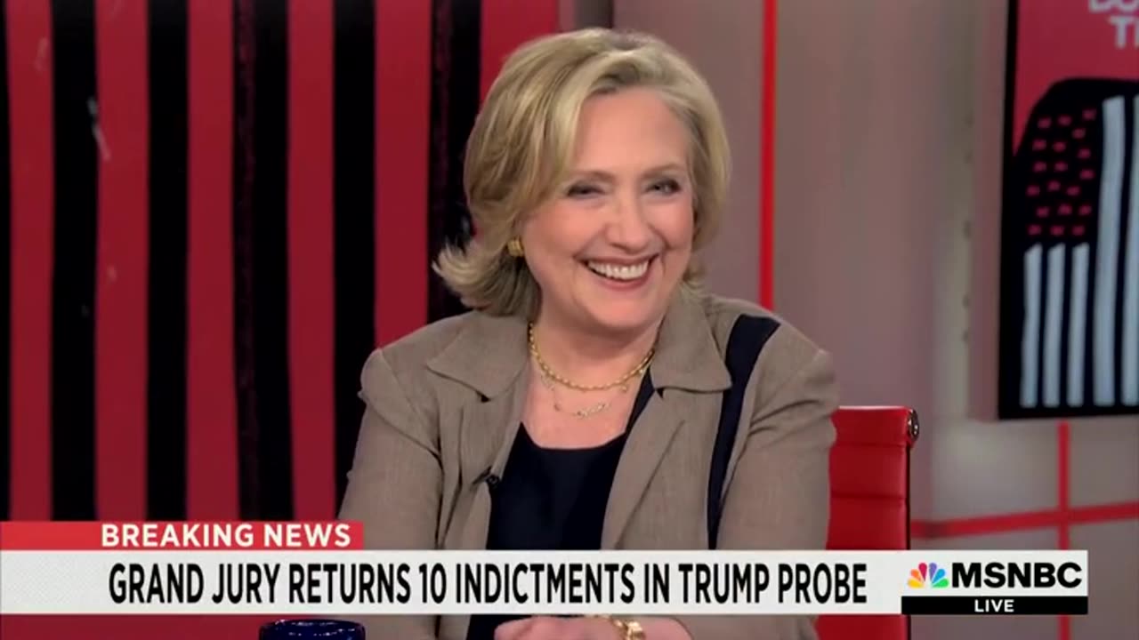 Hillary Clinton Talks Trump's Indictments