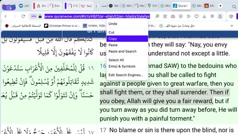 Christian Prince Only Stupid People they Misquote The Bible