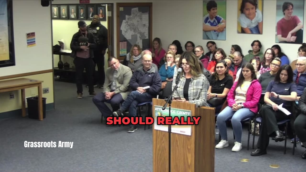 Woman Calls Out Woke Libs At School Board Meeting And They Don't Like It