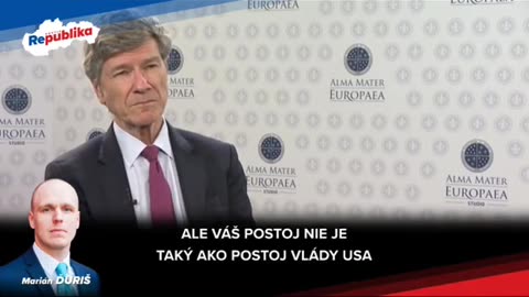 Americký ekonom Jeffrey Sachs k situaci na Ukrajině