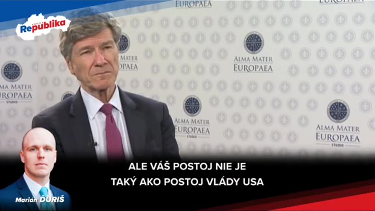 Americký ekonom Jeffrey Sachs k situaci na Ukrajině