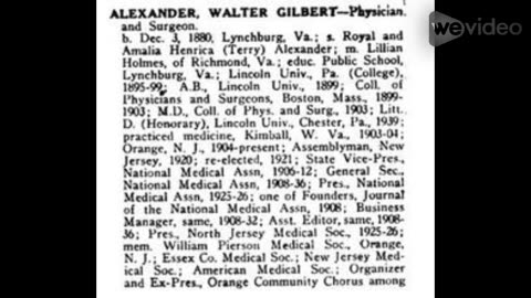 Walter Alexander "opened the doors of opportunity for countless New Jerseyans."