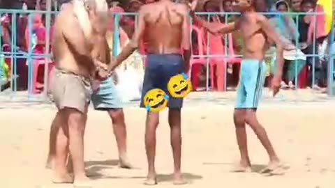 Funny Kabbadi Raider