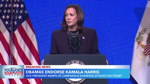 Obamas endorsing Harris as President?