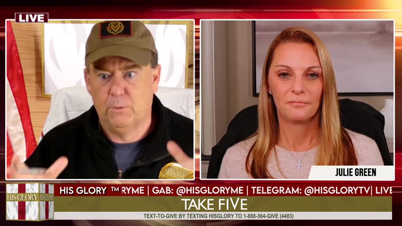 Julie Green joins His Glory: Take FiVe! - 11/06/24