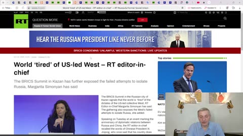 NATO Member Could Join BRICS - Kremlin. World ‘tired’ of US-led West – RT editor-in-chief