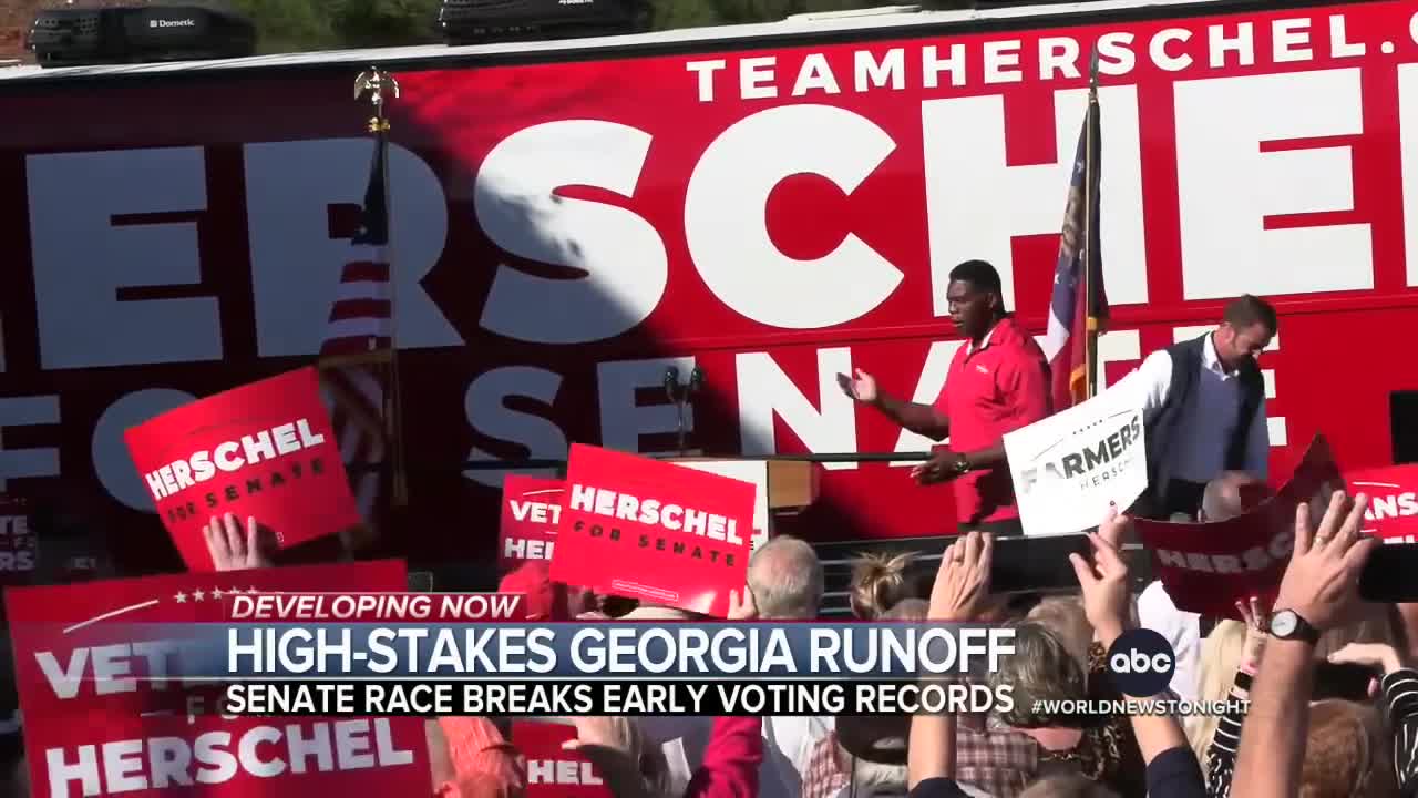 Record number of Georgia residents wait in line for early voting WNT