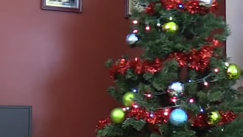 How to decorate a tree in 10 seconds