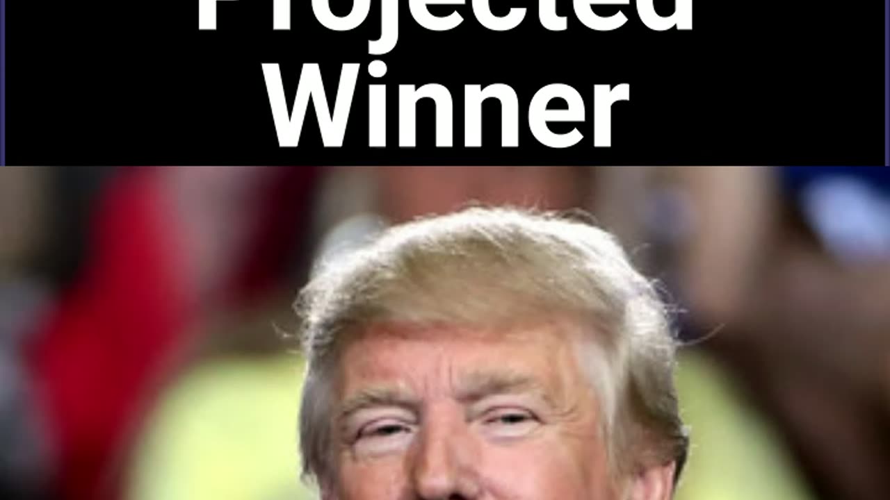 Donald Trump Projected Winner