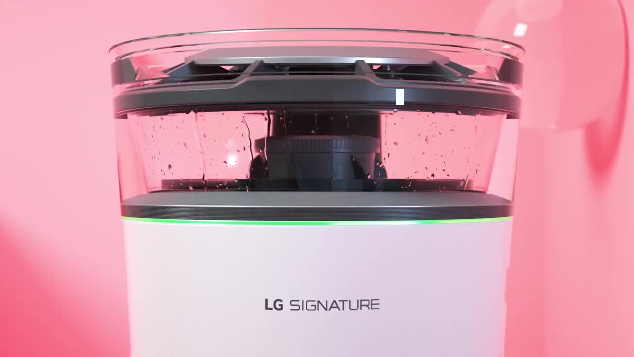 LG SIGNATURE AirPurifier - The perfect atmosphere to relax in (Collaboration with Santi Zoraidez)