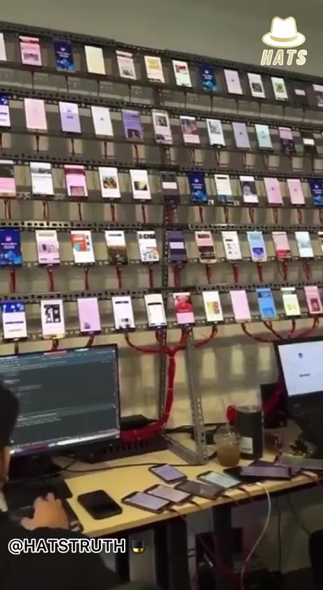 What a Bot Farm Looks Like