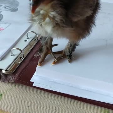 Chicken draws with me!