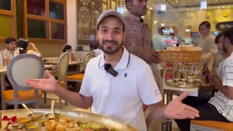 28KG Biggest Maharaja Thali | Unlimited Maharaja Bhog Thali in Pune