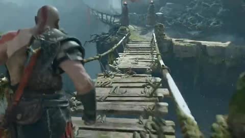 Atreus doing big Mistake #shorts #gow4 #godofwar