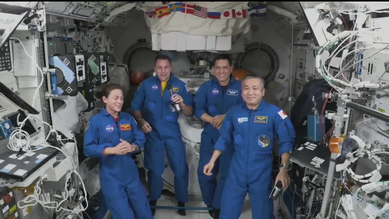 Happy Thanksgiving from the International Space Station