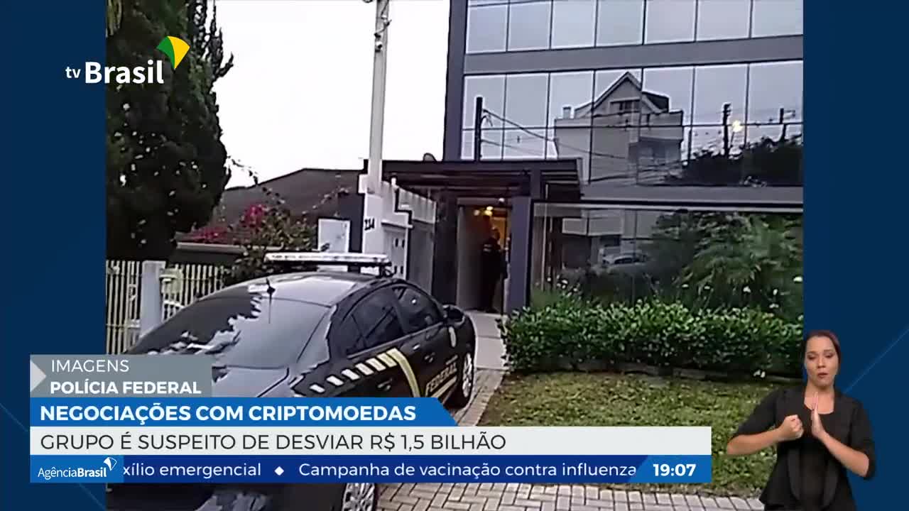 Operação desmonta esquema bilionário com criptomoedas